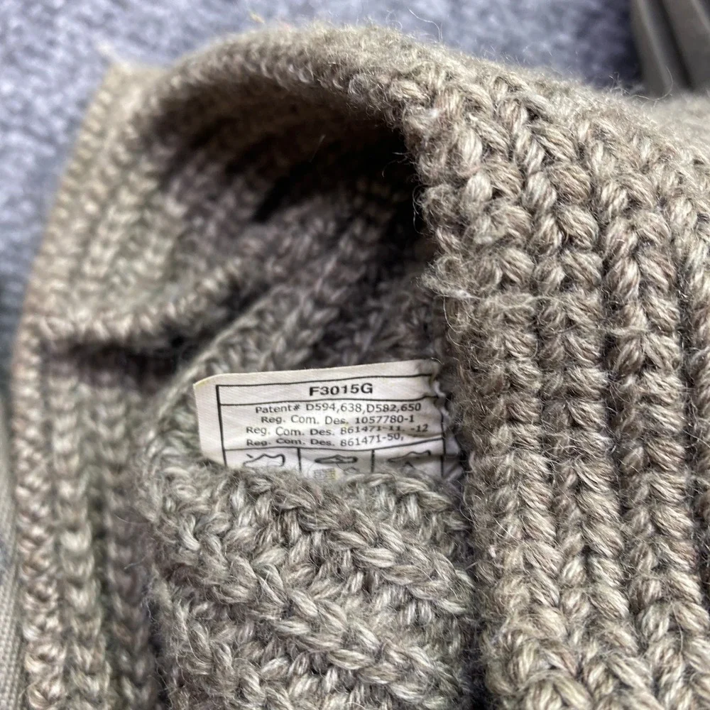 UGG Australia Classic Cardy Knit Tall Boots Tan Taupe 3 Button 5819 Womens Sz 7